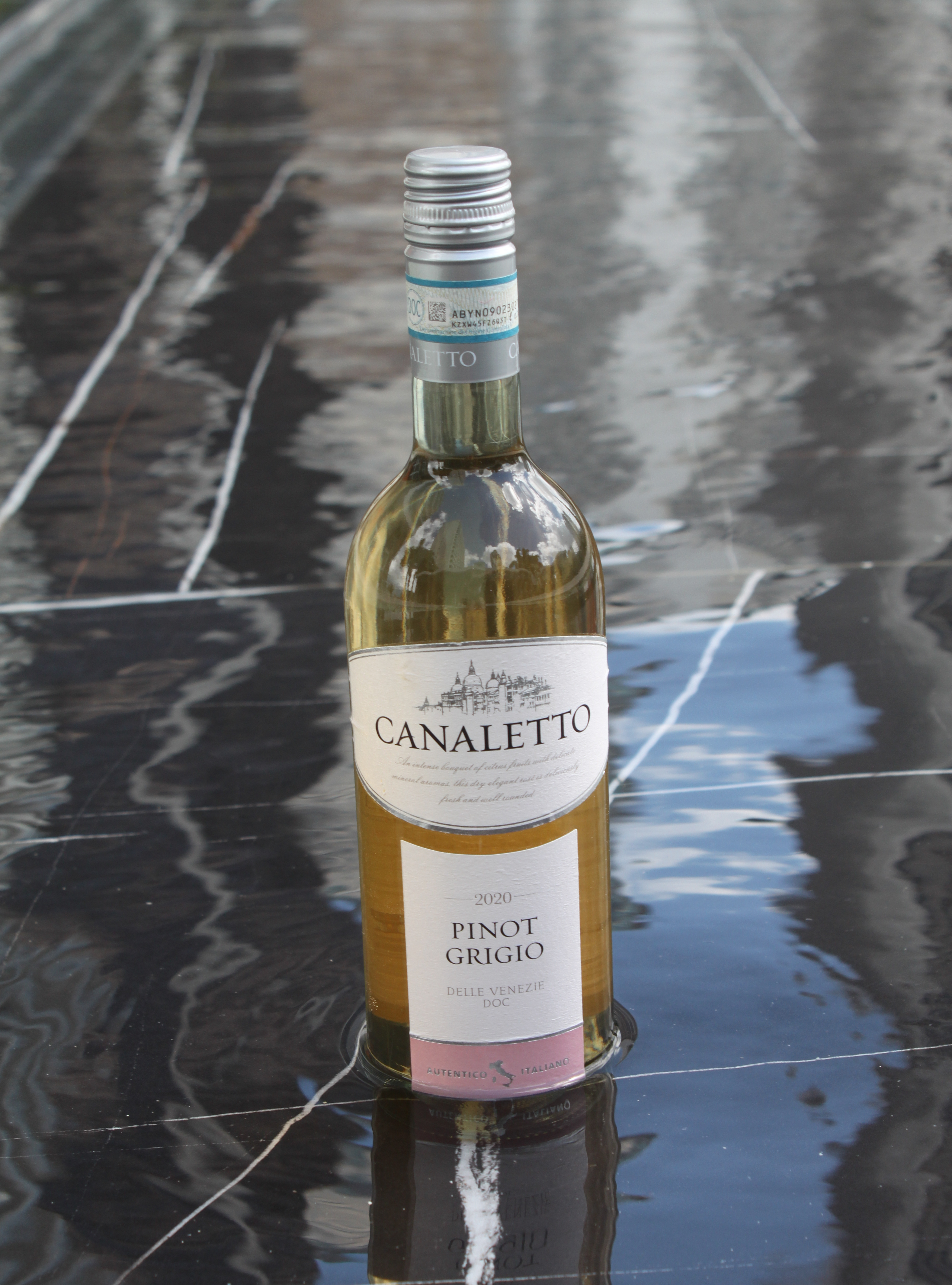 Canaletto Pinot Grigio Delle Venezie DOC: A Journey of Meticulous Vinification